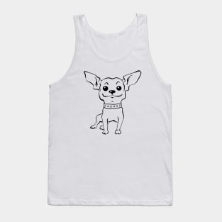 Copy of Funny dog short-haire chihuahua Tank Top